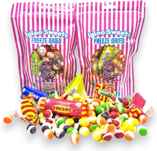 Freeze dried sweets